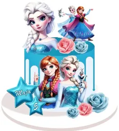 wydruk-cukrowy-frozen-elsa-anna-kraina-lodu-zestaw-postaci-tekst
