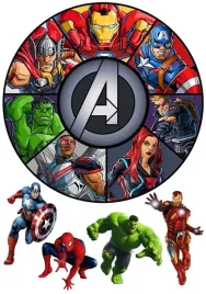 oplatek-na-tort-avengers-marvel-urodziny-zestaw-postaci