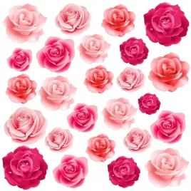 oplatek-kwiaty-waflowe-kolorowe-rozowe-roze-na-tort-25-szt