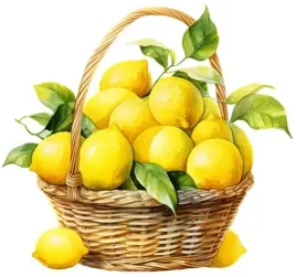 wydruk-cukrowy-na-tort-masa-cukrowa-cytryny-cytryna-lato-koszyk-urodziny