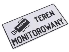 tabliczka-ostrzegawcza-15x285cm-informacyjna-metal-teren-monitorowany