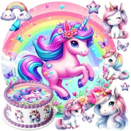 oplatek-na-tort-jednorozec-unicorn-tecza-urodziny-zestaw-tekst