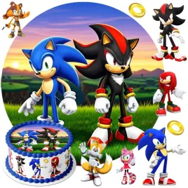 oplatek-na-tort-sonic-blyskawica-dekoracja-jadalna-urodziny-zestaw-tekst