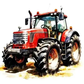 wydruk-cukrowy-na-tort-oplatek-traktor-czerwony-traktorek-rolnik