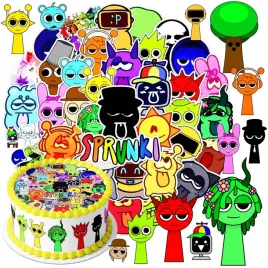 oplatek-na-tort-incredibox-sprunki-dekoracja-urodziny-tekst-zestaw