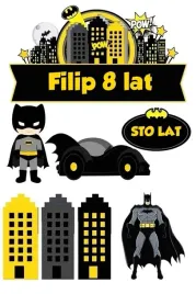 wydruk-cukrowy-na-tort-oplatek-batman-zestaw-postaci