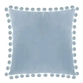 stylowa-poszewka-dekoracyjna-pomponiki-welur-40x40-blekit-poduszka-ozdobna
