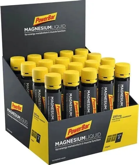 PowerBar MAGNESIUM LIQUID 25ML MAGNEZ 250MG 20 AMPUŁEK