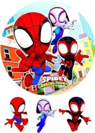 oplatek-na-tort-spidey-spiderman-dekoracja-urodziny-zestaw-postaci