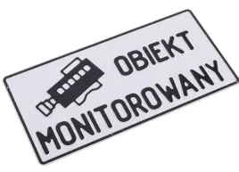 tabliczka-ostrzegawcza-15x285cm-informacyjna-metal-obiekt-monitorowany