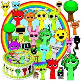 oplatek-na-tort-incredibox-sprunki-dekoracja-urodziny-tekst-zestaw