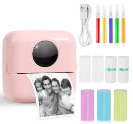 mini-drukarka-fotograficzna-bezprzewodowa-bluetooth-rozowa