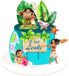 oplatek-na-tort-vaiana-moana-tort-dekoracja-zestaw-postaci-tekst