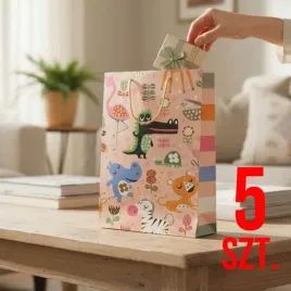 5-pak-torebka-torba-ozdobna-na-prezent-papierowa-zestaw-zwierzatka