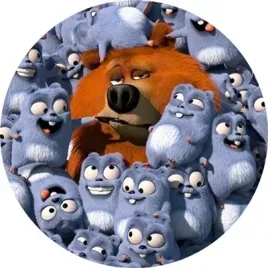 grizzy-i-lemingi-oplatek-na-tort-duzy-wybor-napis