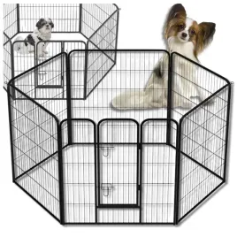 kojec-klatka-dla-psa-metal-wybieg-krolika-modulowa-zagroda-6-paneli
