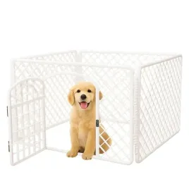 kojec-dla-szczeniat-zagroda-dla-psa-bialy-i220