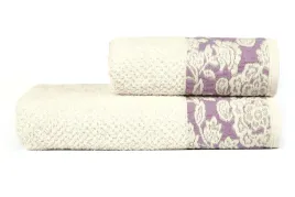 recznik-140x70-cm-bawelna-gruby-ecru-liliowy