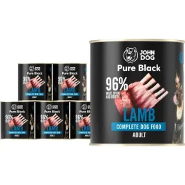 john-dog-pure-black-karma-mokra-jagniecina-6x800g