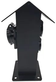 slupek-elektryczny-czarny-stylowy-z-gniazdem-silowym-i-jednofazowym