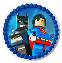 oplatek-na-tort-batman-superman-klocki-napis-gratis