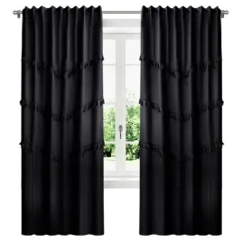 czarna-zaslona-do-salonu-na-tasmie-wave-zaslona-tunel-fredzelki-250x145-cm