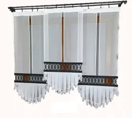firanka-biala-woal-komplet-3-paneli-z-woalu-czarny-azur-2-x-150x60-i-130x60