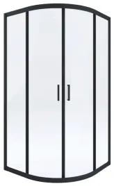 kabina-prysznicowa-polokragla-90-185-profil-czarny