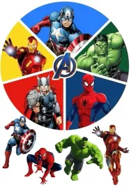 oplatek-na-tort-avengers-marvel-urodziny-zestaw-postaci