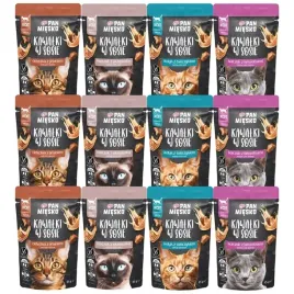 pan-miesko-kawalki-w-sosie-mix-smakow-karma-dla-kota-mokra-12-x-85g