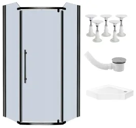 kabina-prysznicowa-czarna-pieciokatna-90-cm-brodzik-syfon-nozki