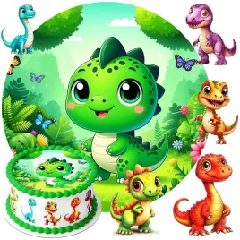 oplatek-na-tort-dinozaury-dinozaur-dekoracja-jadalna-urodziny-zestaw-tekst