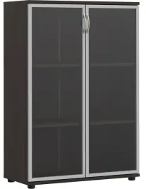 regal-biurowy-z-witryna-s35-wenge-115x80x38-cm-szklo-aluminiowa-ramka