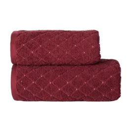 gruby-miekki-bordowy-recznik-bawelniany-50x90-glamour-520g-frotte