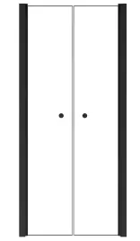 drzwi-prysznicowe-wahadlowe-80-cm-czarne-sinco-due-besco