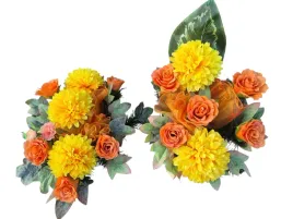 wiazanka-na-grob-komplet-kompozycja-kwiatowa-zolto-pomaranczowa-duze-kwiaty