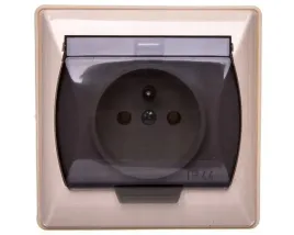 gniazdo-pojedyncze-ospel-bezowe-gph-1az-01-d