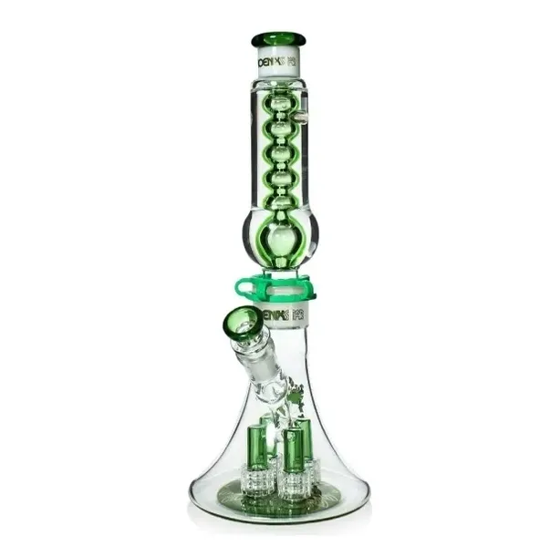 Bongo szklane Glicerynowe Phoenix Star 34cm Green