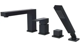 bateria-wannowa-4-otworowa-modern-varium-czarna-besco