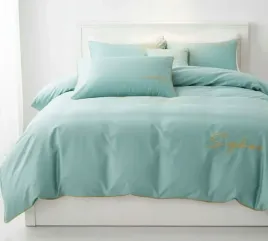 elegancka-posciel-haftowana-z-lamowka-kolor-mietowy-160x200-komfort-i-styl