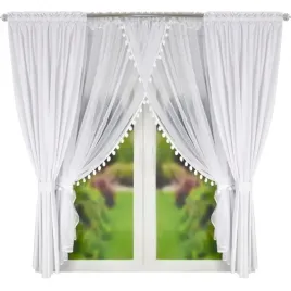 firanka-wolaowa-biala-z-pomponami-zaslony-biale-welurowe-komplet-160x400