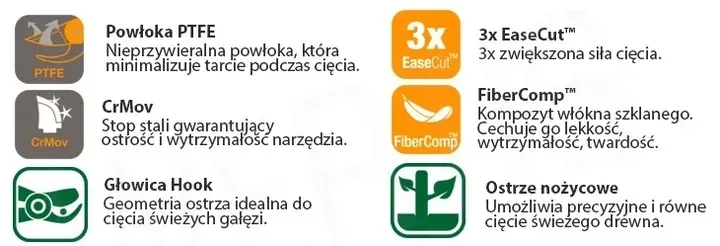 fiskars-sekator-nozycowy-hook-m-l74-stan-nowy-dlugosc-robocza-55-cm