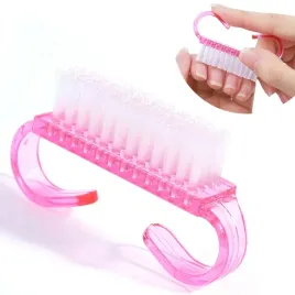 szczoteczka-ergonomiczna-do-paznokci-odpylania-rozowa-manicure-pedicure