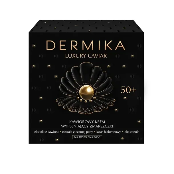 Dermika Luxury Caviar Krem Wypełniający Zmarszczki 50+ Na Dzień Na Noc 50ml