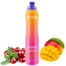 venus-regenerujaca-pianka-do-golenia-skora-wrazliwa-zurawina-mango-200ml