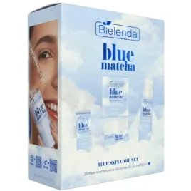 bielenda-blue-matcha-zestaw-prezentowy-pianka-krem-do-twarzy-tonik-krople