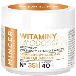 mincer-odzywczy-krem-do-twarzy-witaminowy-40-witaminy-mlodosci-n351-50ml