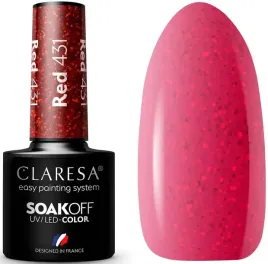 claresa-lakier-hybrydowy-red-431-czerwien-drobinka