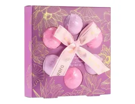 aurora-zestaw-prezentowy-musujace-kule-do-kapieli-kwiat-lotosu-6-sztuk-30g