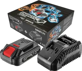 graphite-zestaw-akumulator-2ah-bateria-li-ion-58ge131-ladowarka-energy